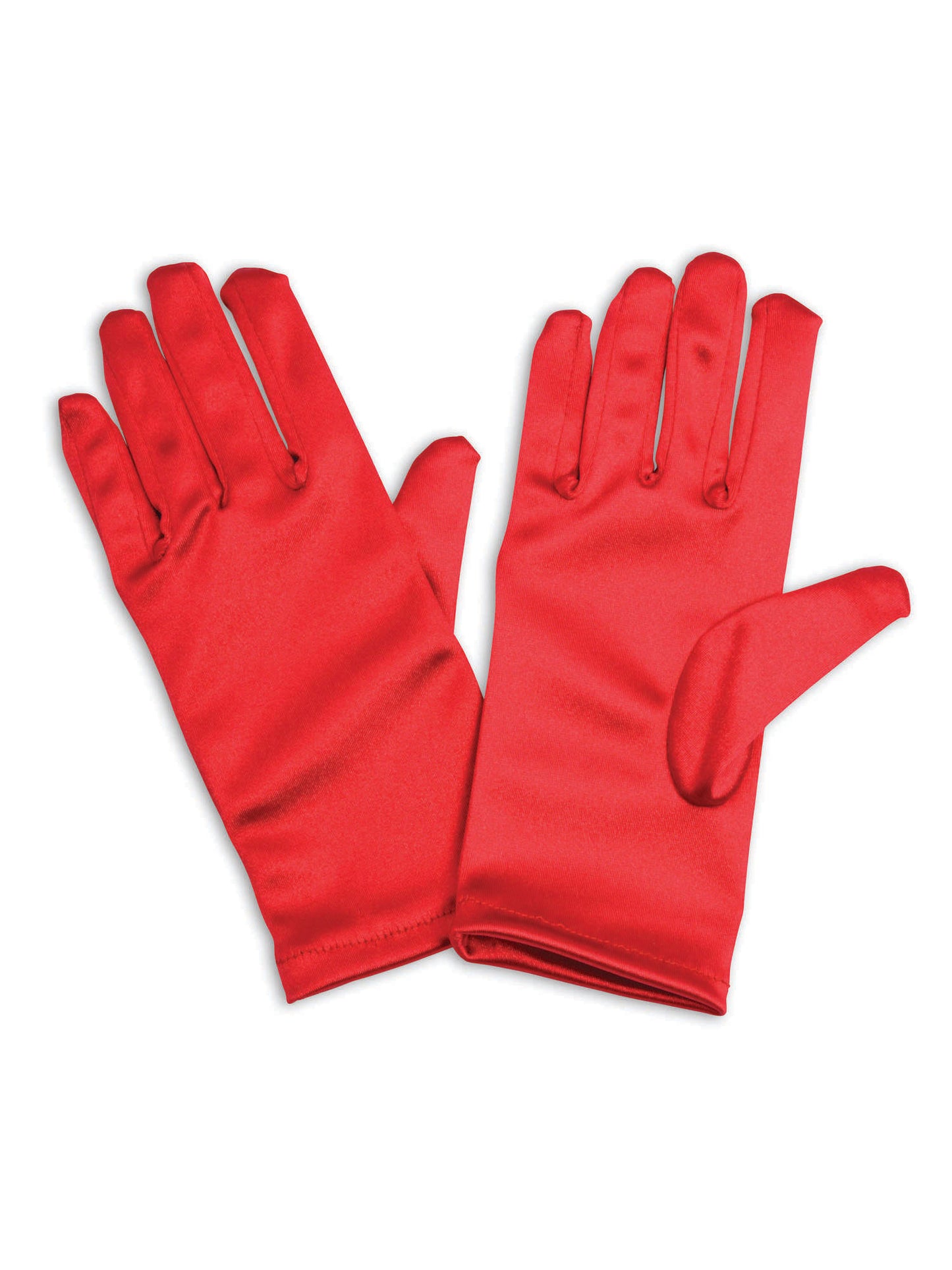 Gloves Childs Red Gloves Kids Fancy Dress Accessory Boys Girls Storybook