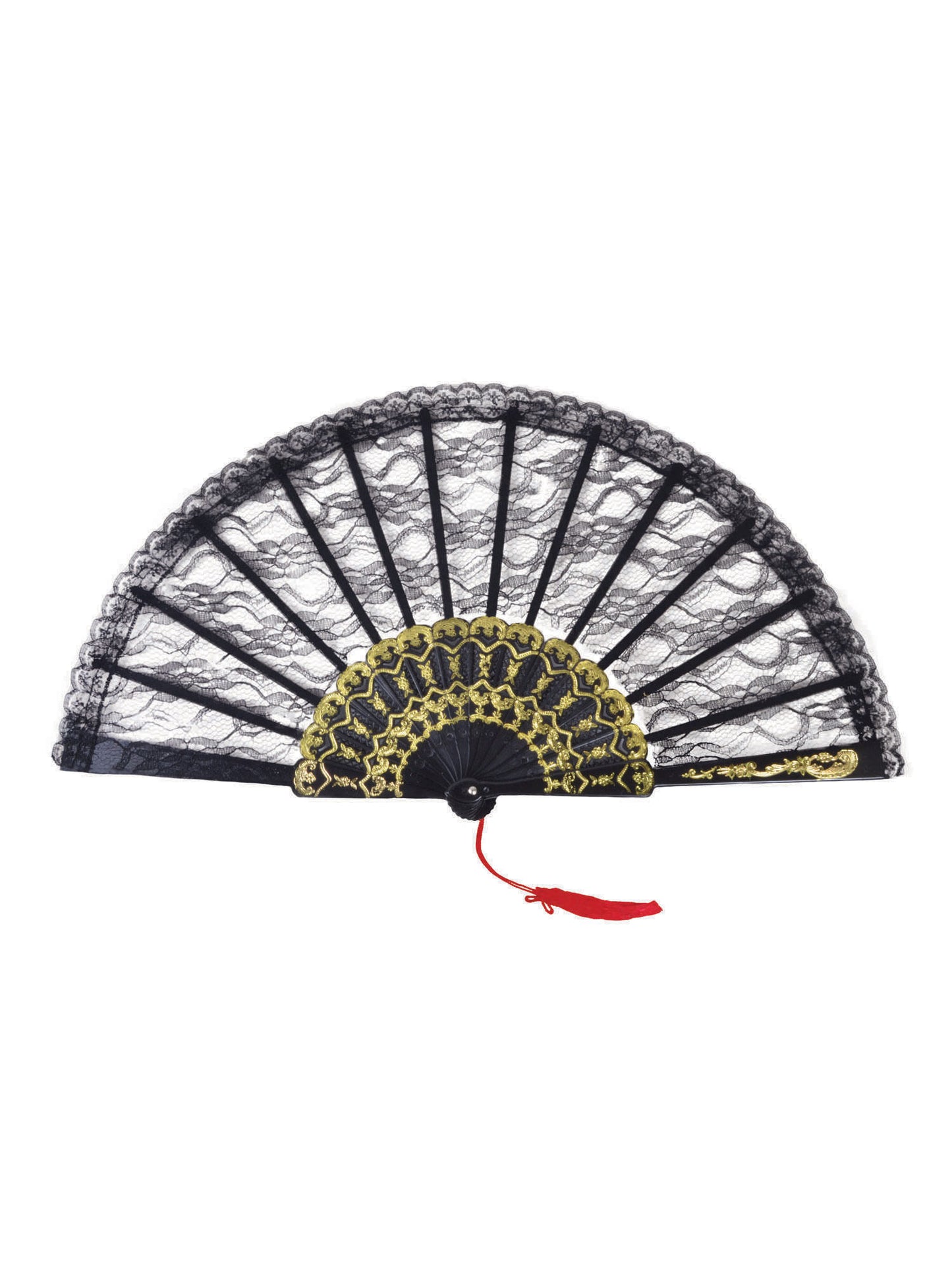Fan Black Lace Spanish