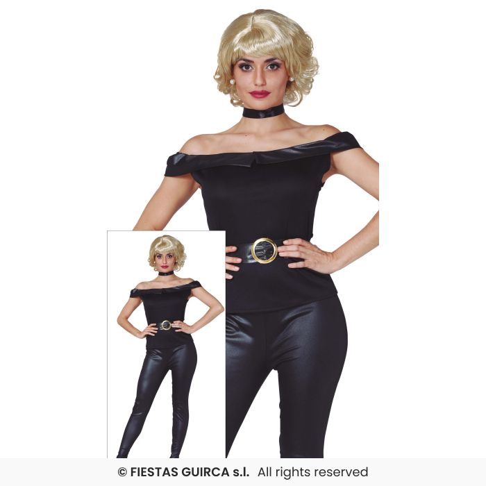 Bad Sandy Ladies Musical Fancy Dress Costume 50s Outfit Adults UK 8-18