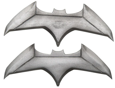 Batman Batarangs Official Superhero Calling Card Fancy Dress Prop Adults