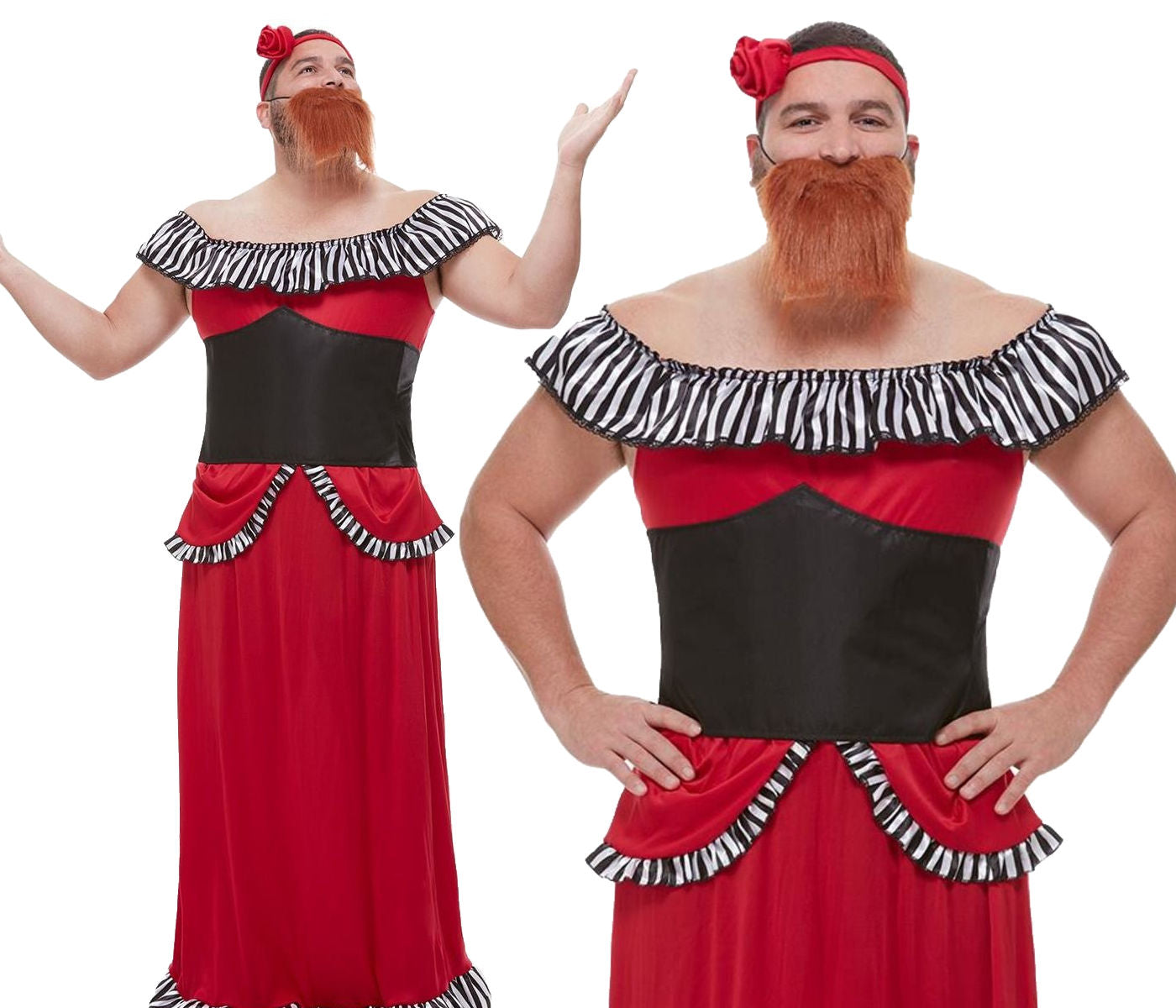 Bearded Lady Showman Circus Performer Adults Mens Fancy Dress Costume –  Kingdom Fancy Dress