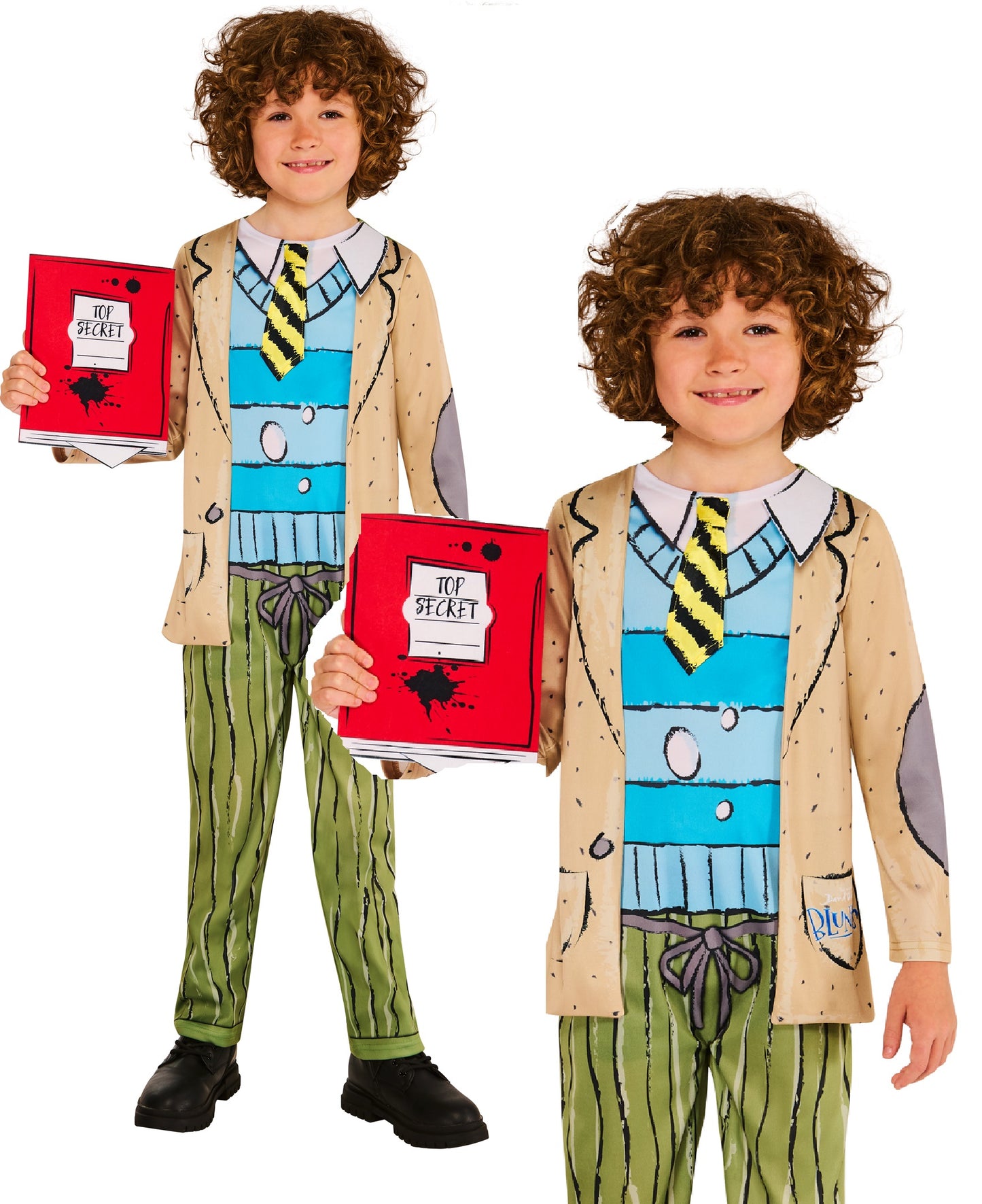 Bertie Blunder Kids Book Day Costume Fairytale Storybook Fancy Dress Outfit