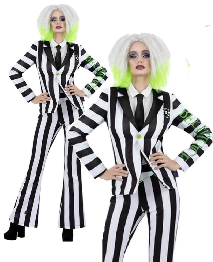 Beetlejuice Deluxe Ladies Dress main image 1