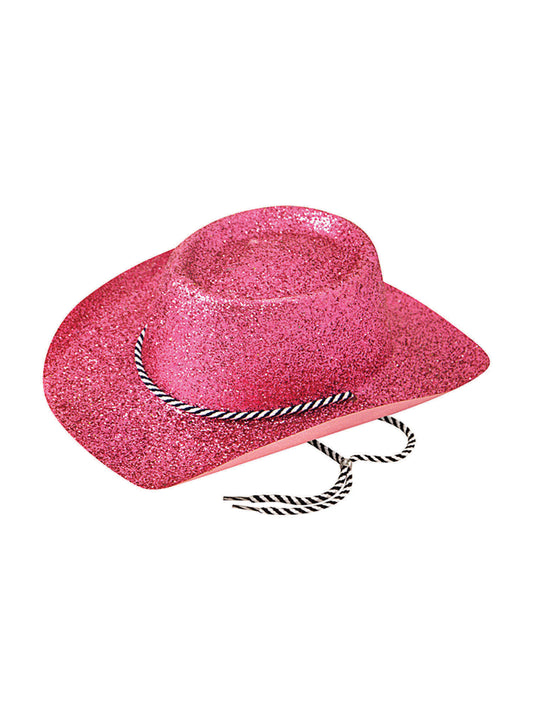 Cowboy Hat Glitter Pink