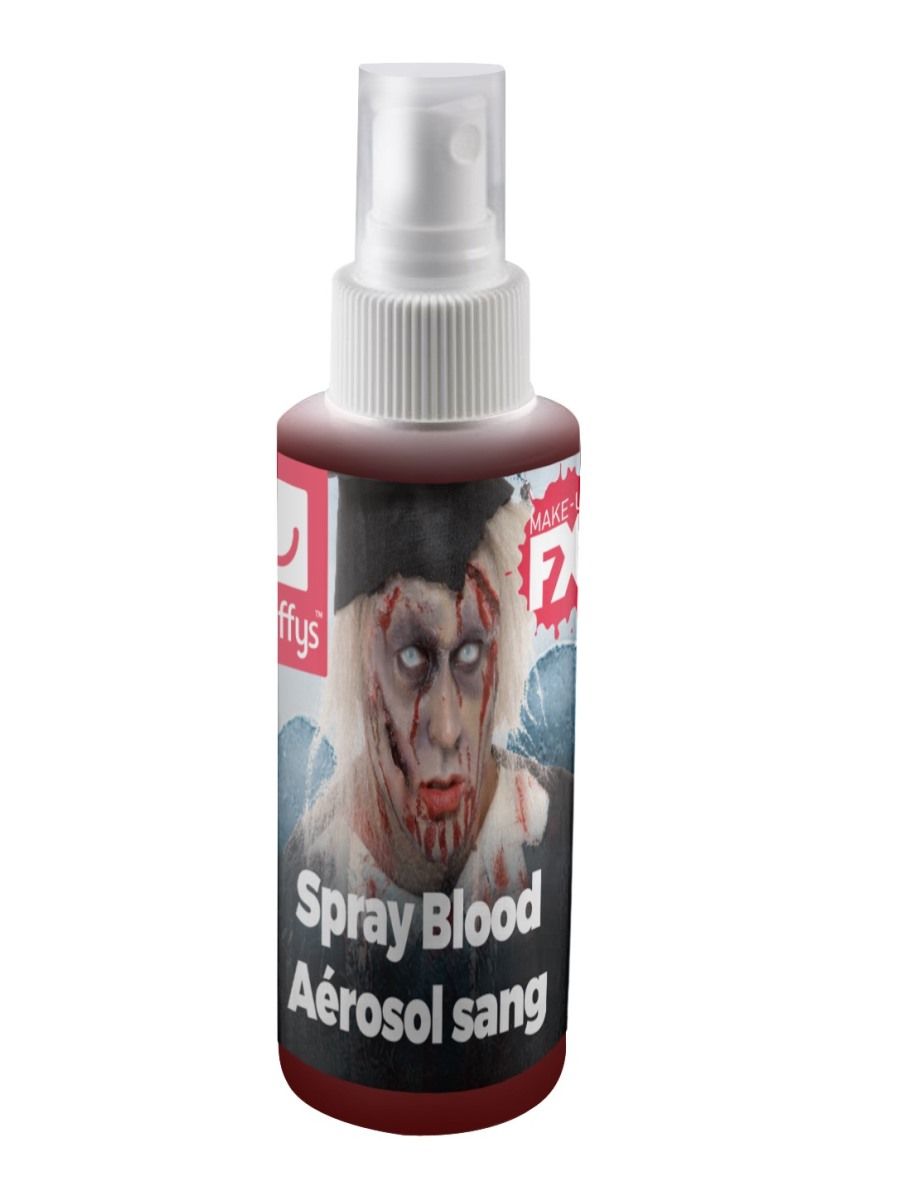 Fake Spray Blood Pump Action Halloween FX Make Up Horror Fancy Dress 28.3ml