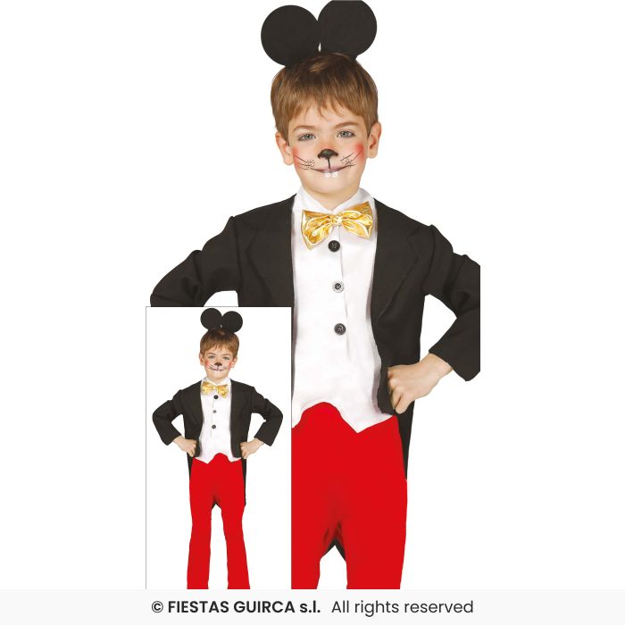 Boys Mouse Costume Little Mouse Fairytale Kids Fancy Dress Outfit Age 3-12