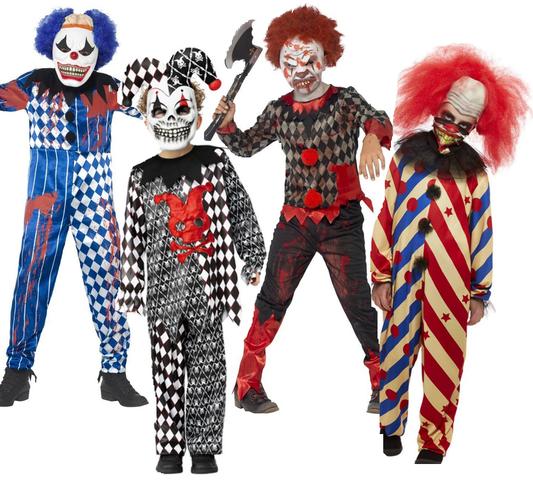 Boys Halloween Clown