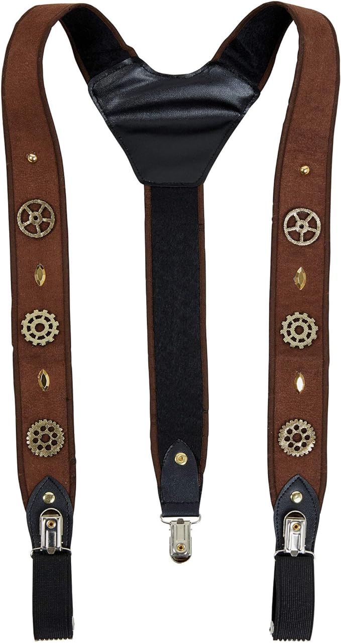 Steam Punk Braces Deluxe Victorian Historical Mens Ladies Braces Medieval