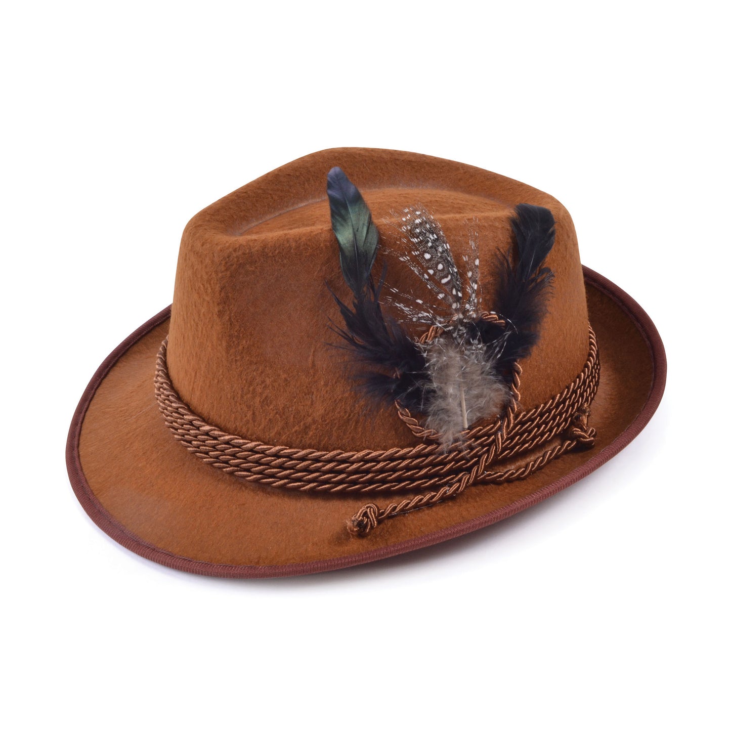 Mens Ladies Feodra Hat German Oktoberfest Beer Festival Fancy Dress