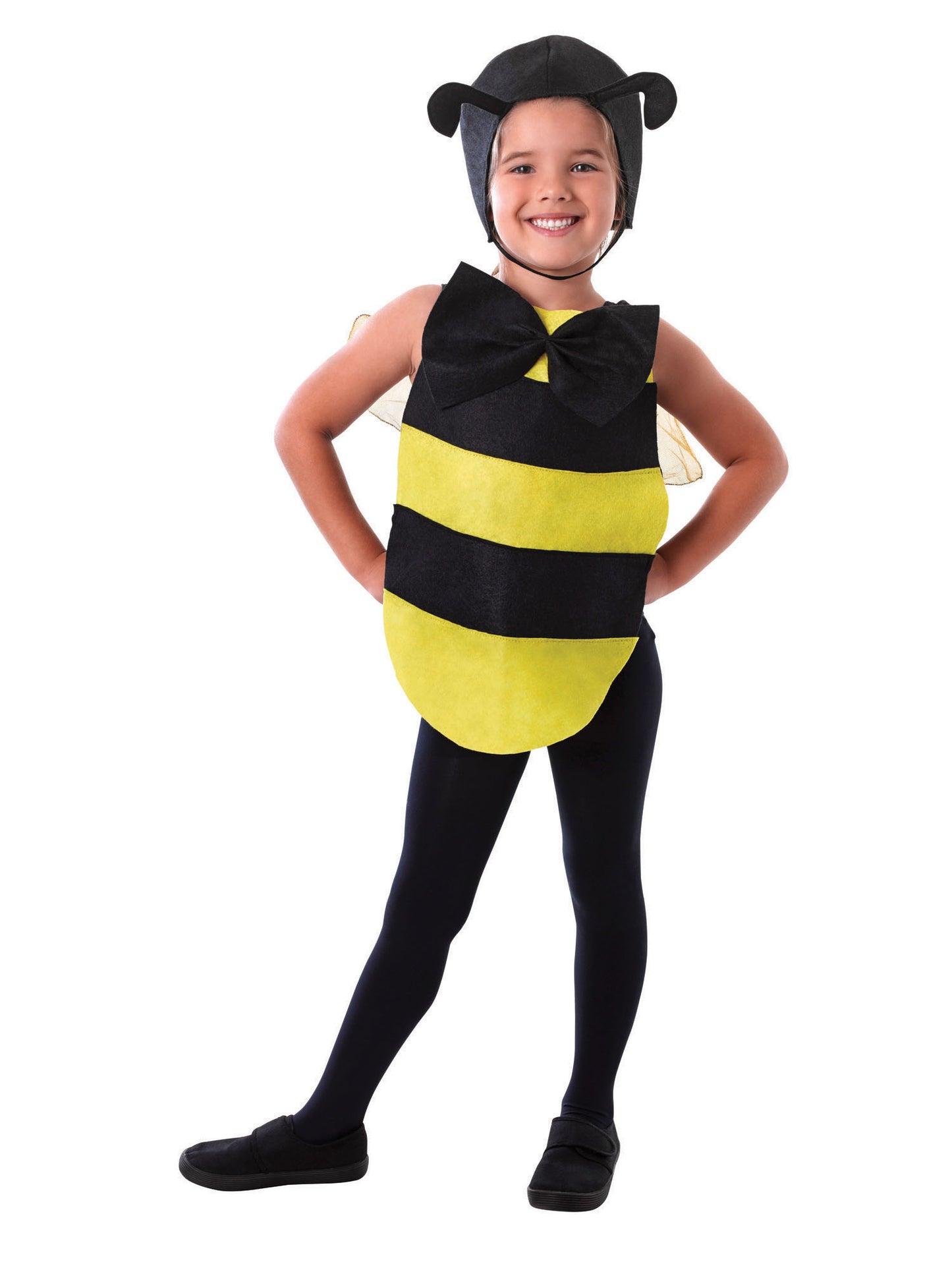 Bumble Bee Tabard Kids Book Day Fairytale Animal Fancy Dress Accessory Kit