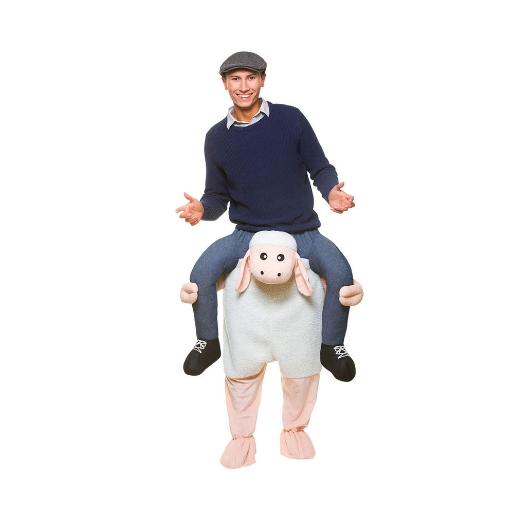 Shoulder Carry Me Ride On Piggy Back Fancy Dress Costume Outfit Mens Ladies New