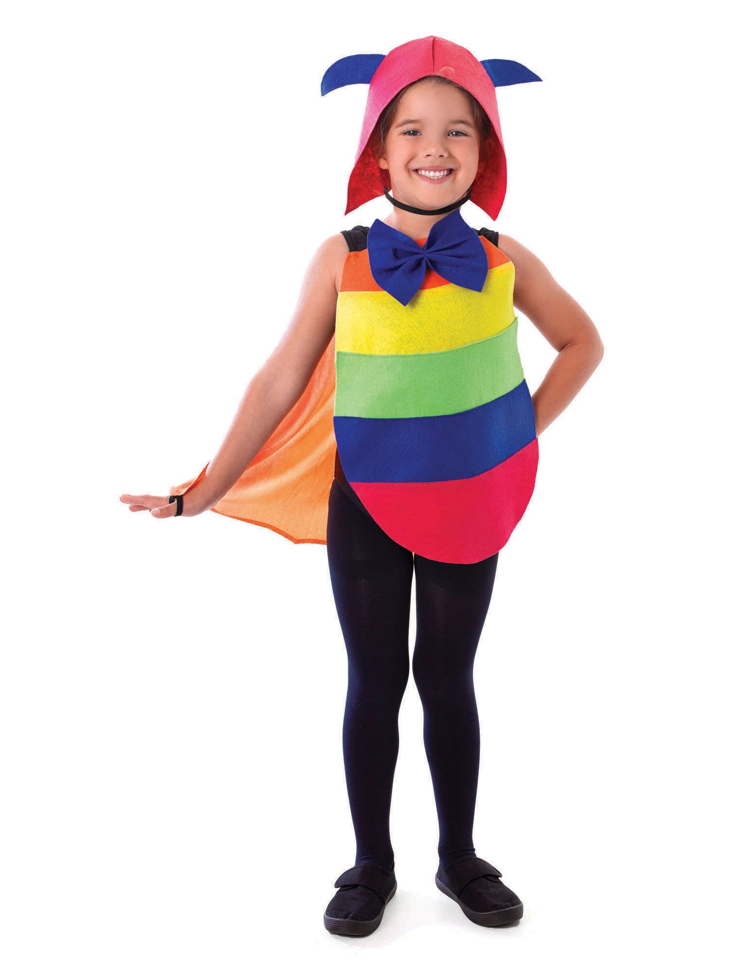 Caterpillar Costume Book Day Kids Character Fancy Dress Accessory Insect Day