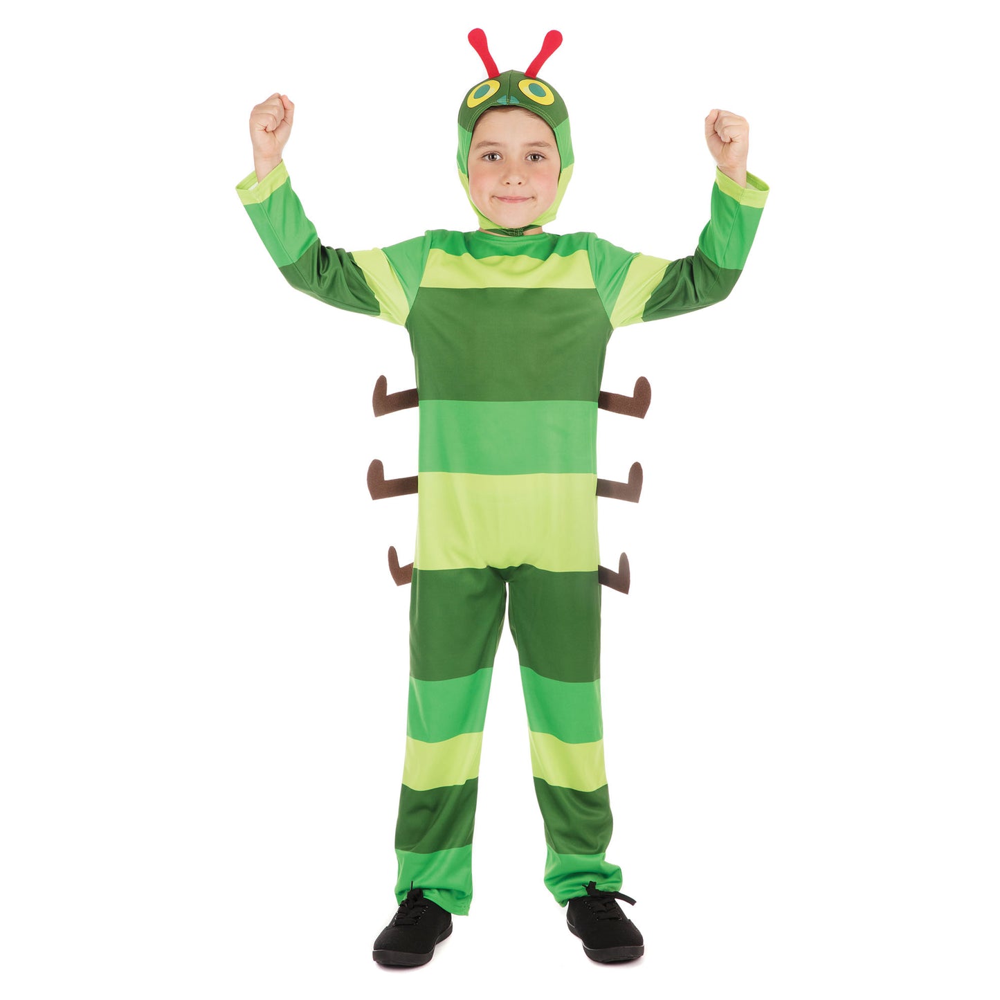 Kids Hungry Caterpillar Costume Boys Girls Book Day Fancy Dress Outfit New
