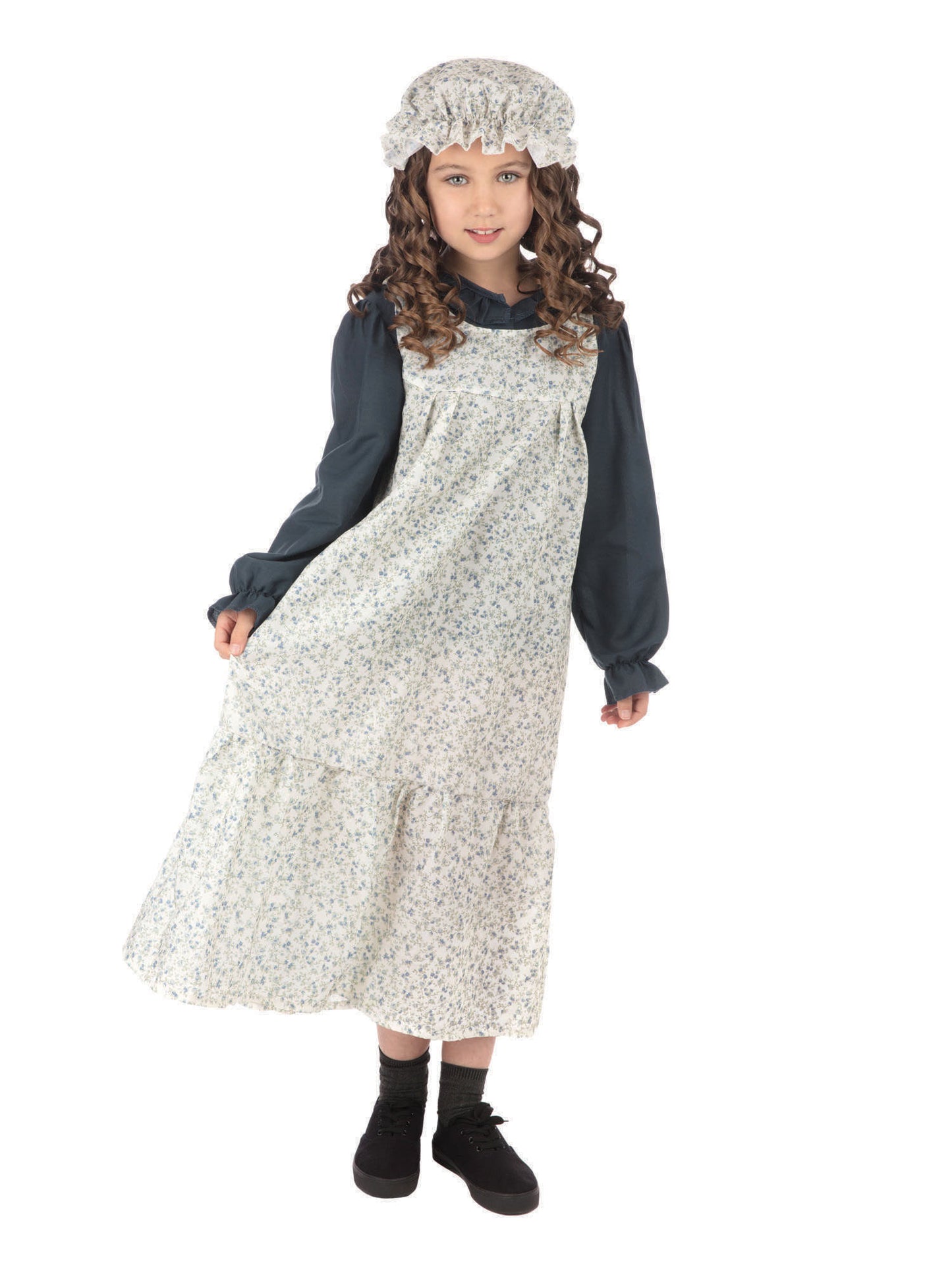 Classic Victorian Girl Costume Historical World Book Day Fancy Dress Girls