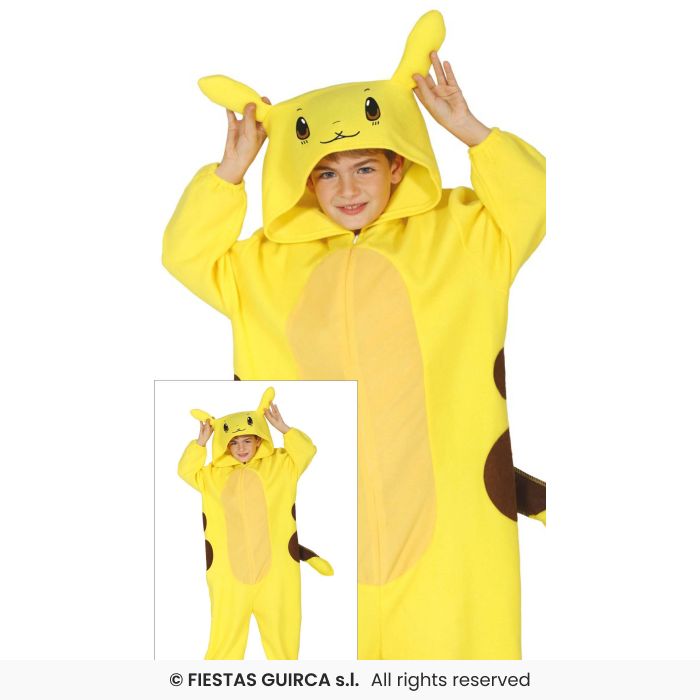 Electric Chinchilla Japanese Cartoon Character Kids Fancy Dress Costume Age 3-12