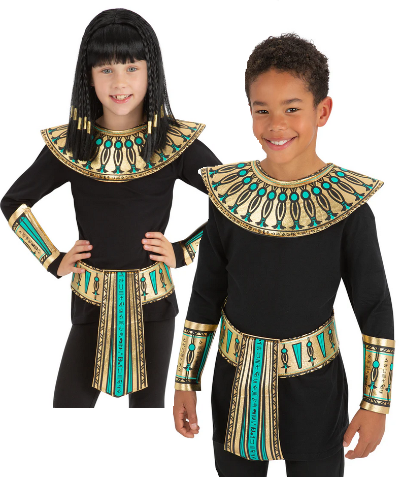 Kids Little Egyptian Kit School Book Day Fairytale Fancy Dress Accessory Kit