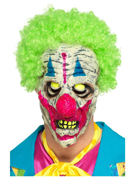 UV Black Light  Clown Mask