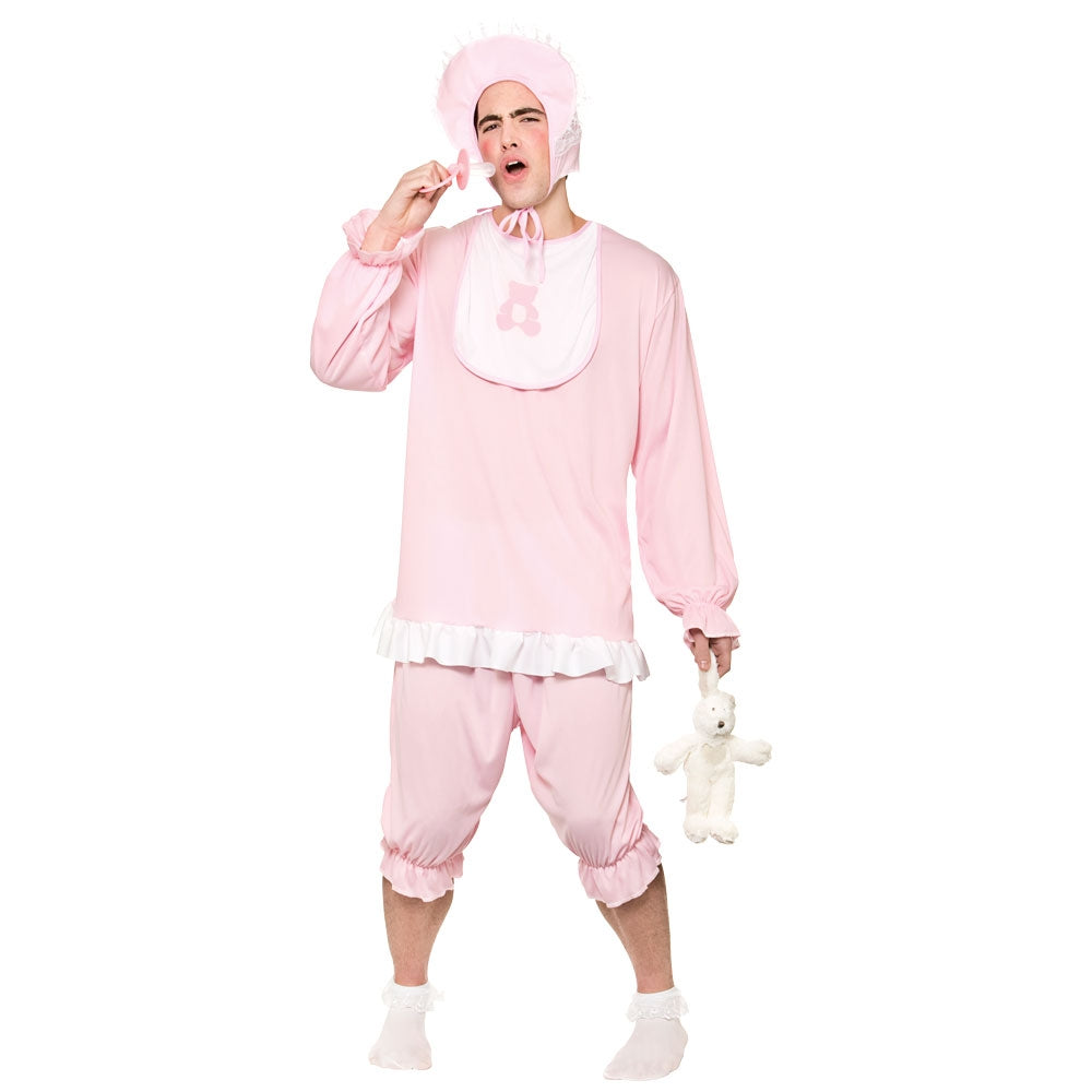 Cry Baby Costume Baby Romper Adults Stag Night Gender Party Fancy Dress