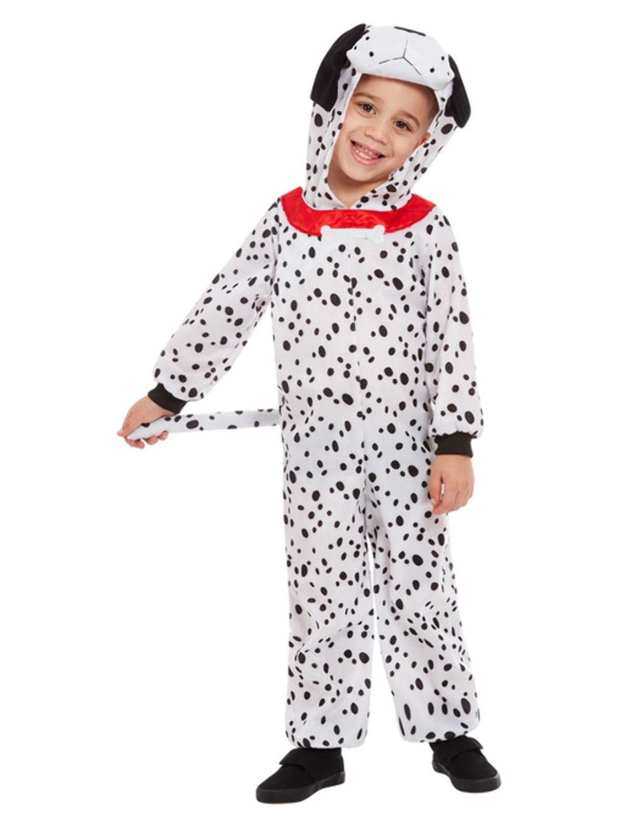 Dalmatian Dog Puppy Kids Jumpsuit 101 Dalmations Fancy Dress Outfit
