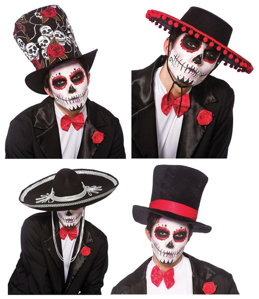Day Of The Dead Hats