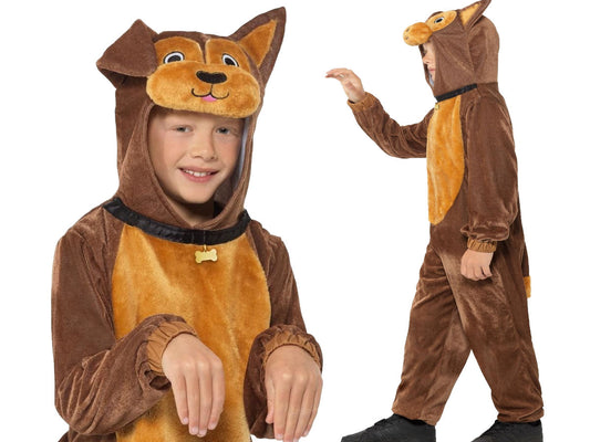 Brown Puppy Dog Kids Costume
