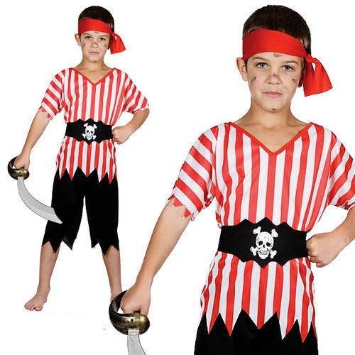 High Seas Pirate Boy Costume