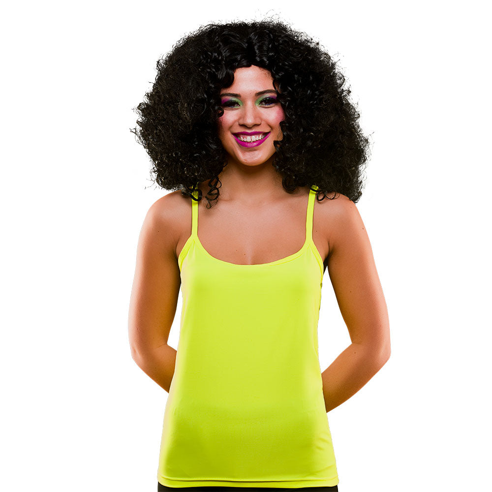 80s Retro Neon Tutu Vest Top Fancy Dress Hen Party Punk Mod Rock Rocker New