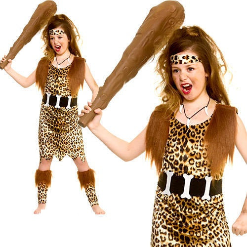 Stone Age Cave Girl Costume
