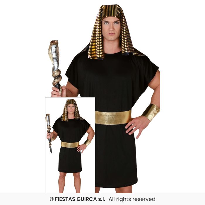Egyptian Pharaoh Mens Costume Adults Fancy Dress Outfit Historical M-XXL