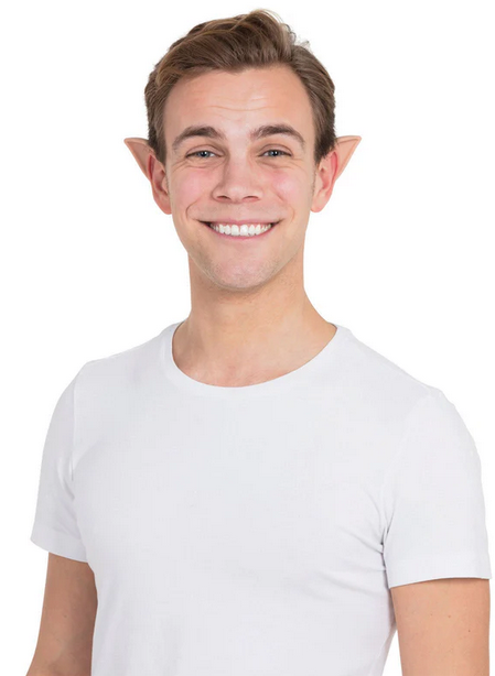 Elf Ears Adults Pixie Novelty Fancy Dress Costume Mens Ladies Fake Ears