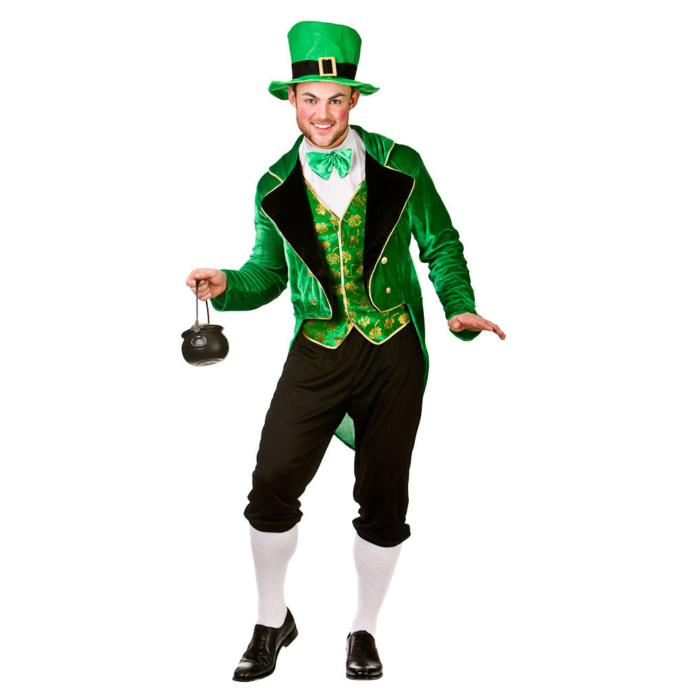 Adult Deluxe Irish Leprechaun Costume