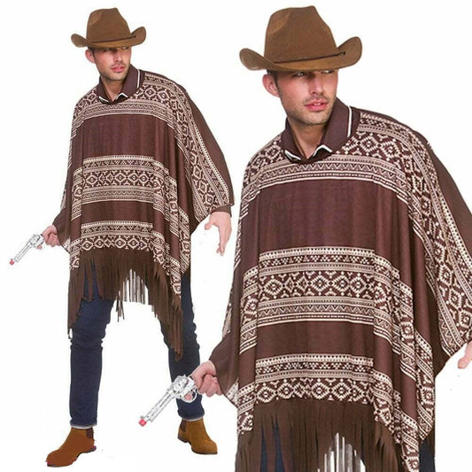 Western Cowboy Poncho