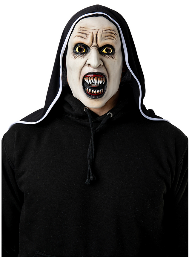 Evil Nun Mask Conduring Halloween Nuns Mask Scary Fancy Dress Adults
