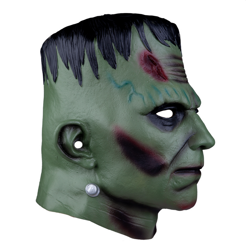 Frankenstein Mask Mens Halloween Full Head Latex Mask Fancy Dress Frankie