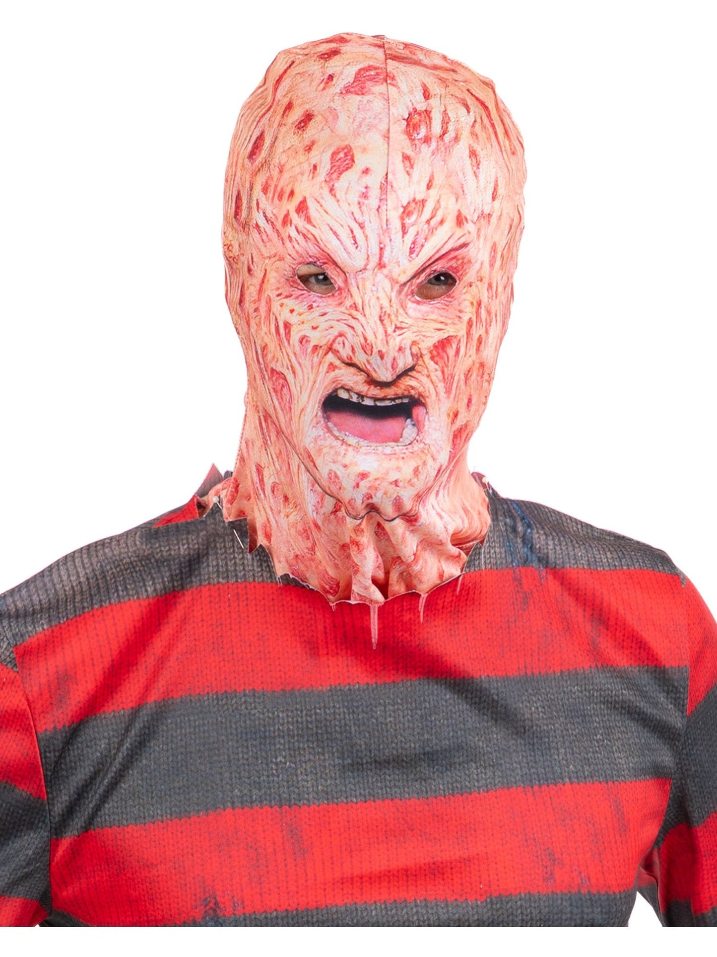 Nightmare On Elm Street Freddy Krueger Balaclava Halloween Mens Fancy Dress