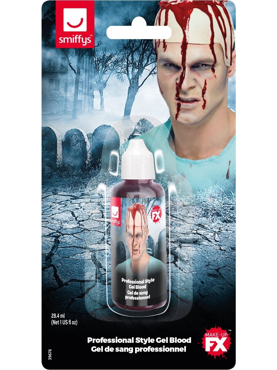 Halloween Gel Blood in Bottle Horror Halloween Zombies 28.4ml Fancy Dress