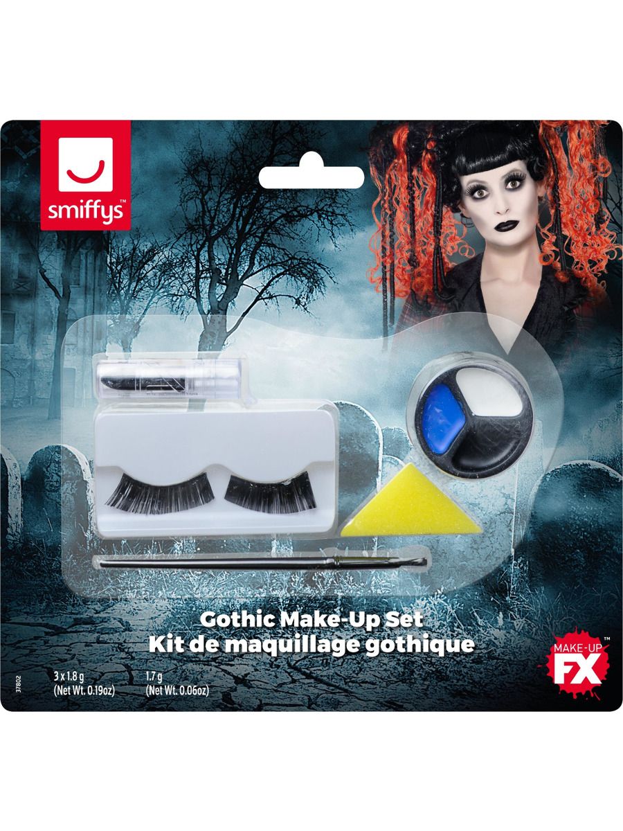 Gothic Doll Voodoo Doll Halloween Fancy Dress Face Paint Make Up Kit