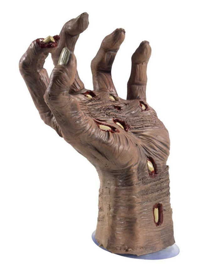 Latex Rotting Zombie Hand Prop Halloween Decoration Fancy Dress Party