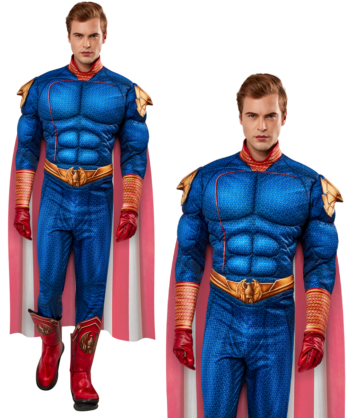 Homelander Deluxe Adult Film Tv Superhero Mens Fancy Dress Costume