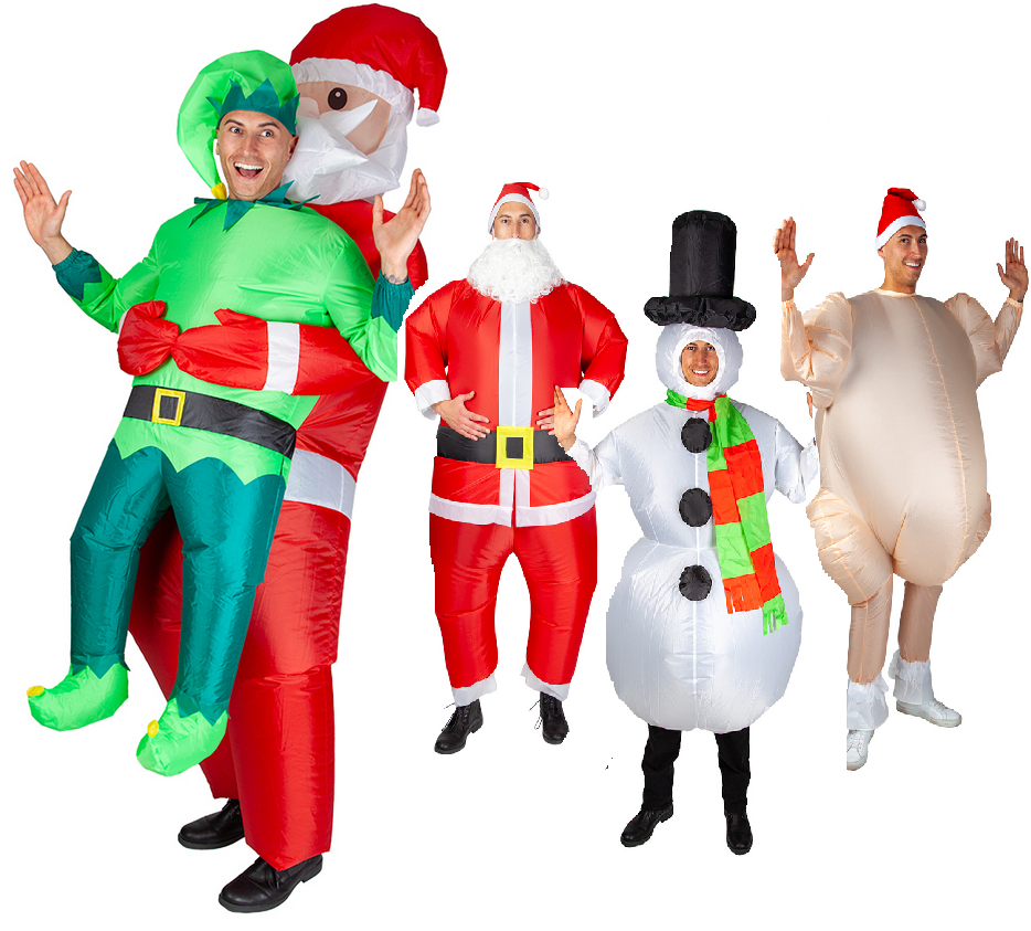 Inflatable Christmas Costume Santa Snowman Adults Funny Xmas Fancy Dre Kingdom Fancy Dress Inflatable Christmas Costume Santa Snowman Adults Funny Xmas Fancy Dre Kingdom Fancy Dress