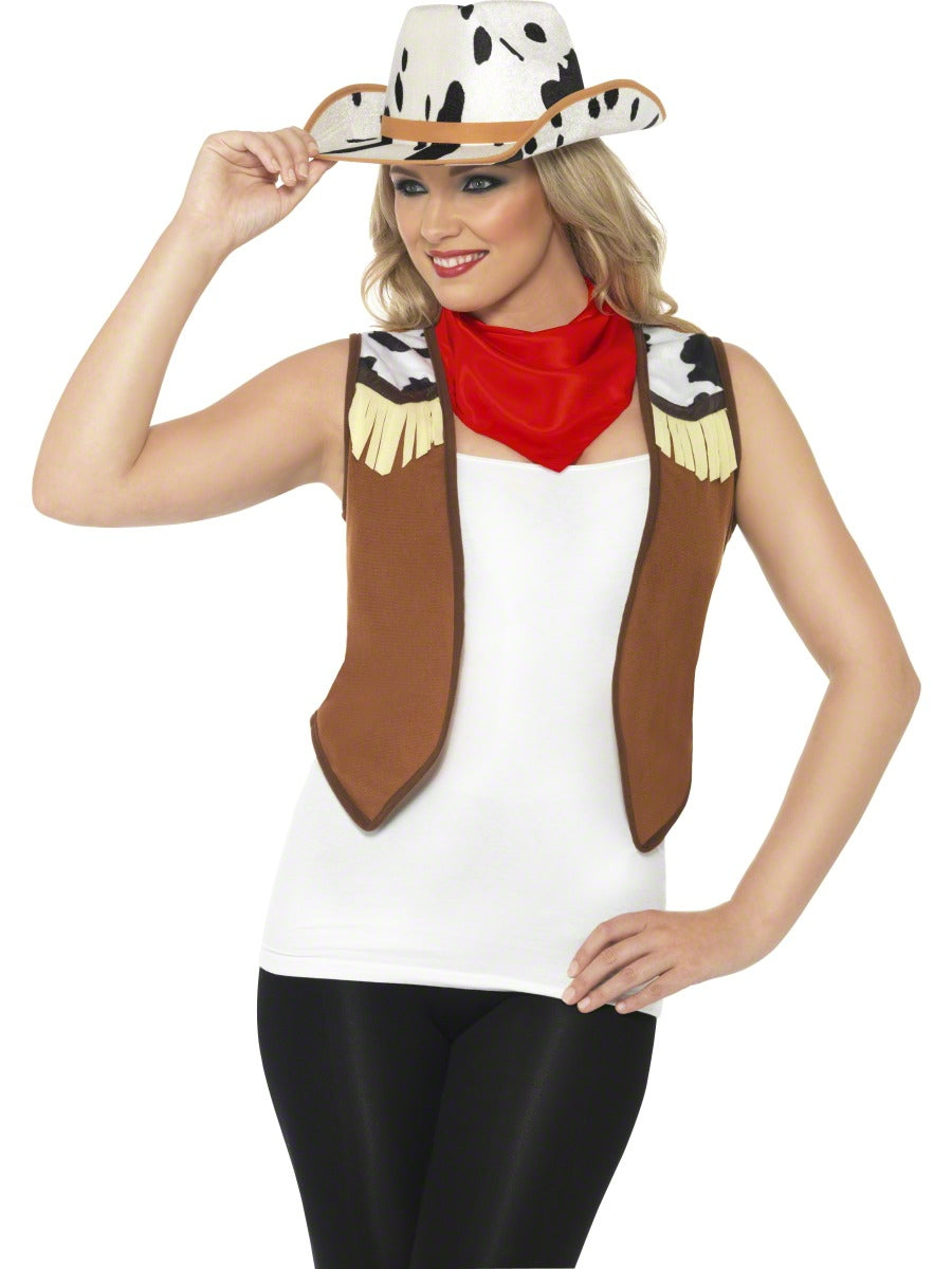 Cowgirl Wild West Kit Cowboy Wild West Outlaw Costume Medium Rodeo