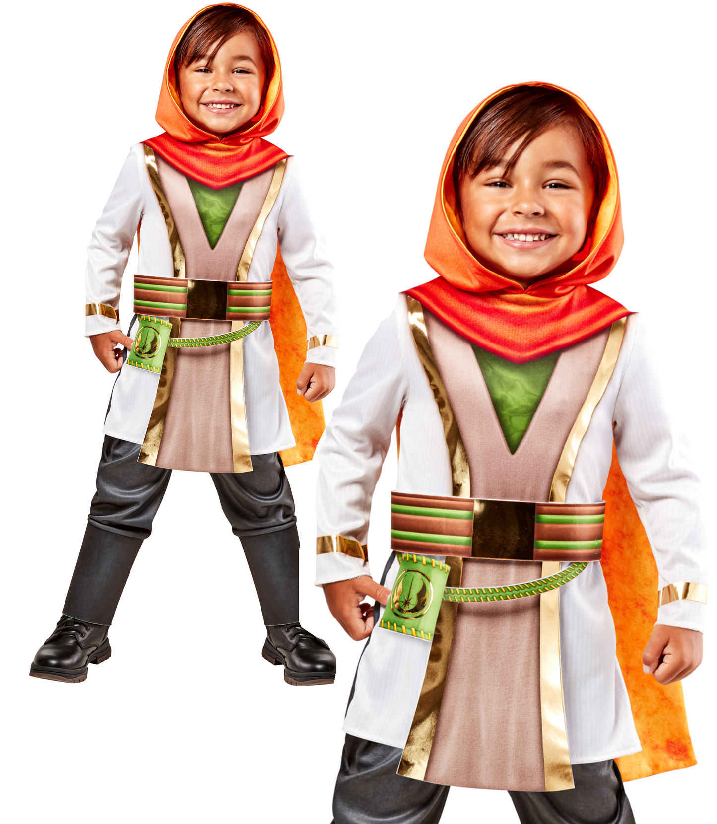 Young Jedi Adventures Kai Brightstar Kids Star Wars Official Fancy Dress Boys Girls
