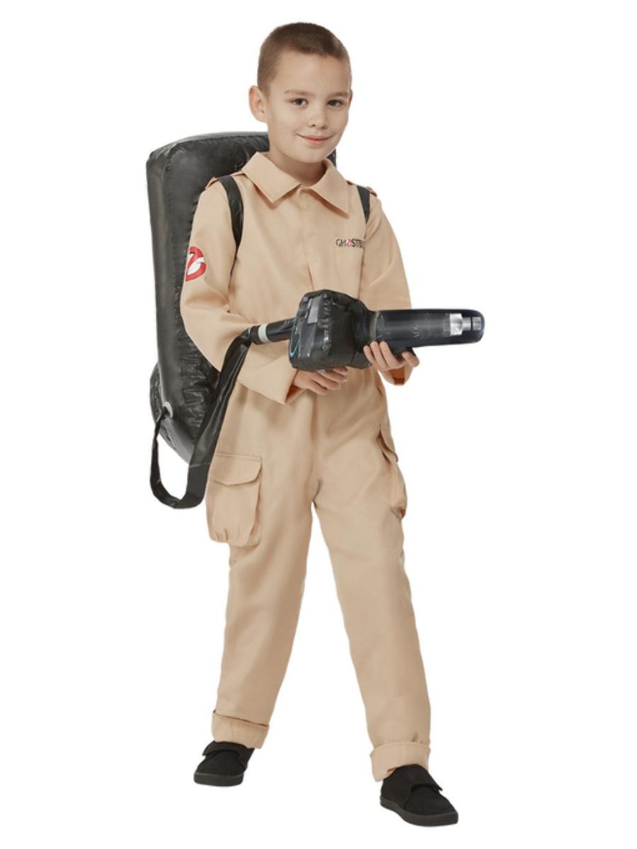 Ghostbusters Childs Costume Kids Licensed Ghostbuster Jumpsuit Fancy Dress