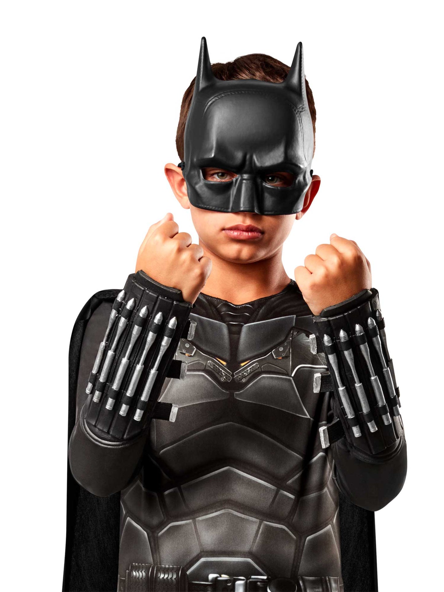 Batman Guantlets Kids Gloves Fancy Dress Accessory Superhero Boys
