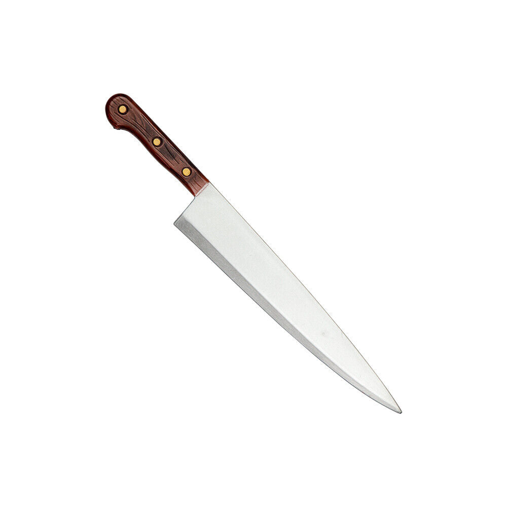 Movie Prop Butcher Knife Adults Halloween Killer Knife Fancy Dress Prop Weapon 45cm
