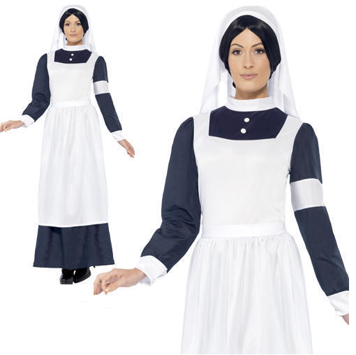 Great War Nurse Ladies Book Day Fancy Dress Costume Victorian Dickens