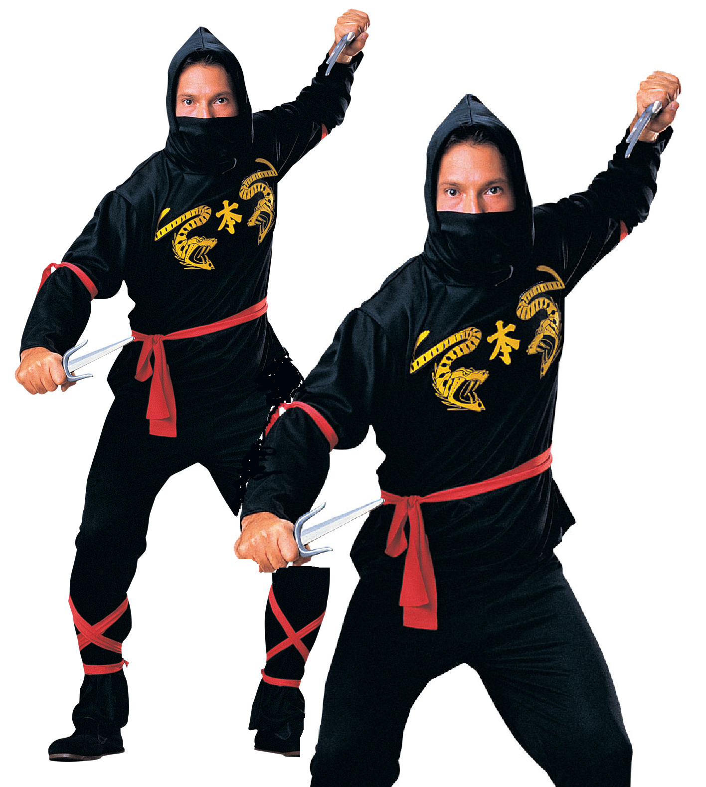 Mens Ninja Martial Arts Costume Adults Fancy Dress Assassin Fancy Dress