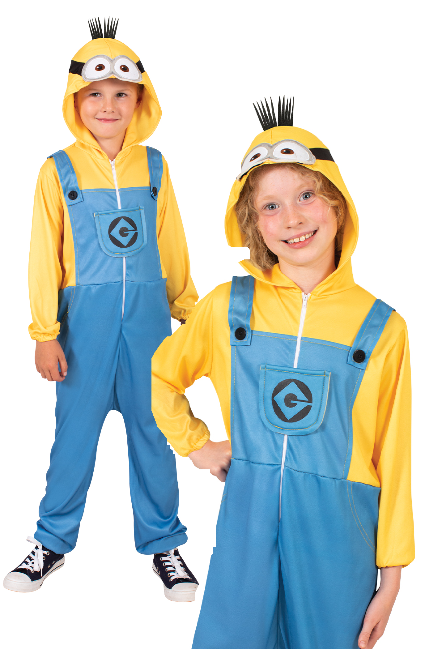 Minion Despicable Me Classic Kids Jumpsuit Book Day Minion Boys Girls Outfit