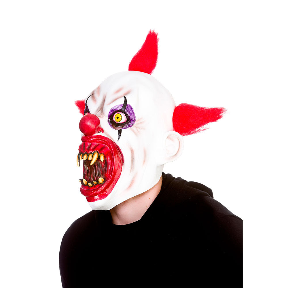 Latex Mask Cannibal Clown Hallowen Mask Adults Fancy Dress Costume Accessory