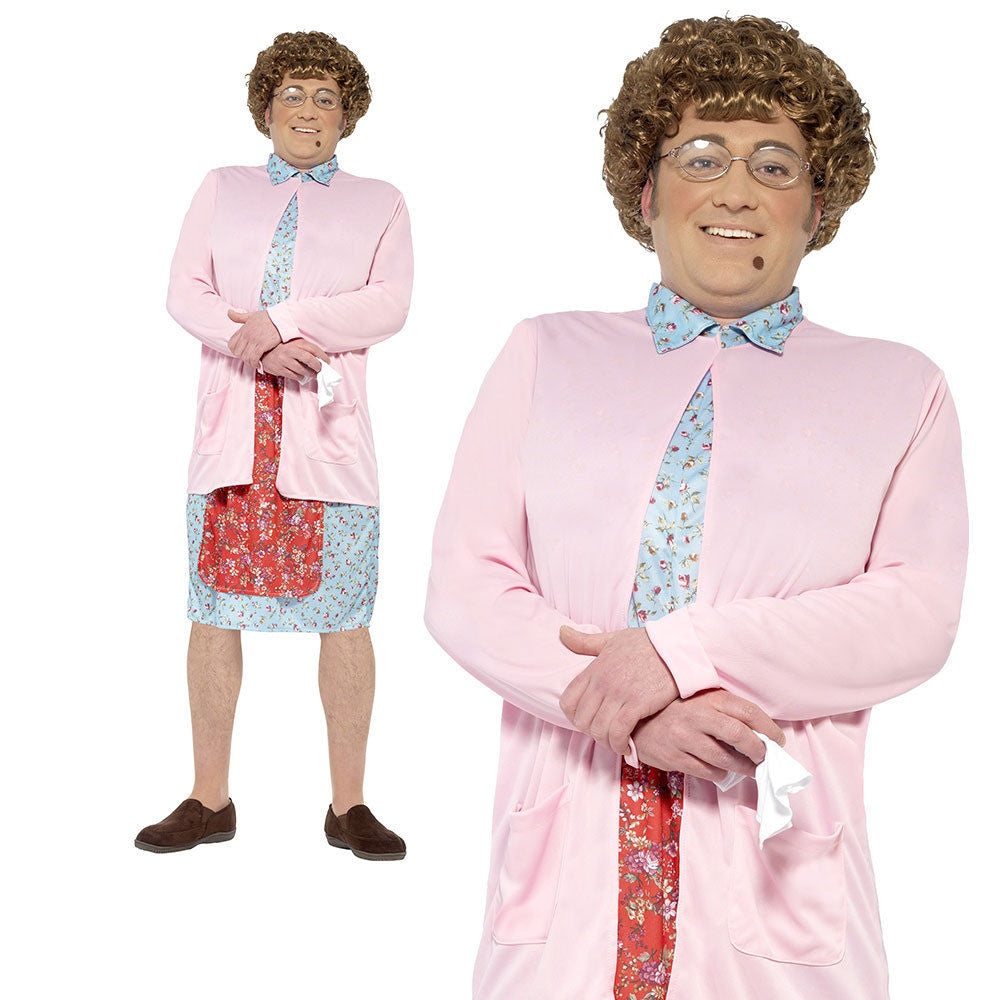 Mrs Browns Boys Costume Mens Adult Fancy Dress Stag Party Outfit TV + –  Kingdom Fancy Dress